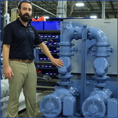 Pump discharge manifold configurations